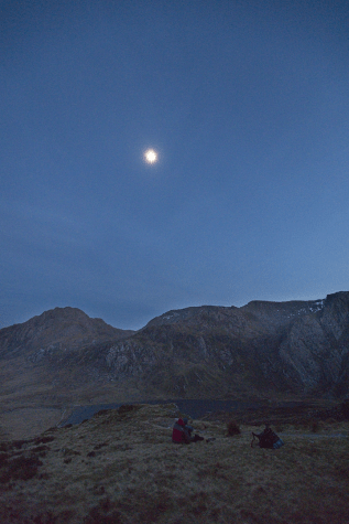 Dean just below Y Garn