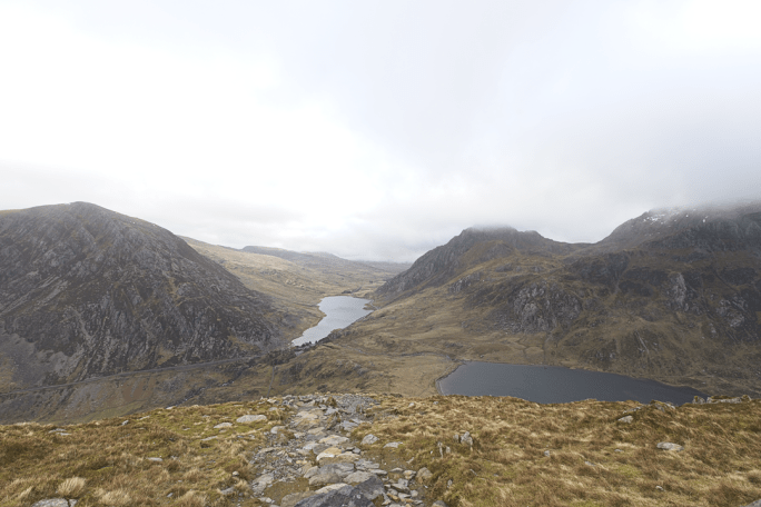 View from Llyn Clyd