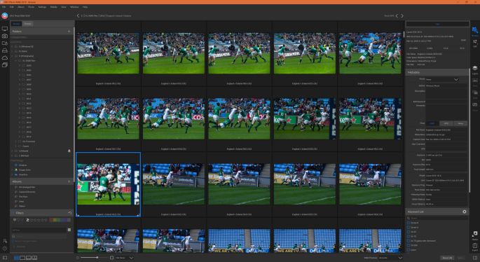 ON1 Photo RAW browse mode